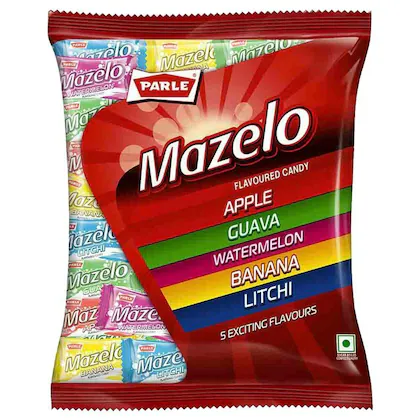 Parle Mazelo Assorted Flavoured Candy 217.8 gm-(VS)
