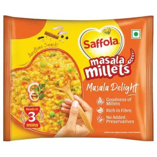 Saffola Millets Masala Delight Oats 35 g-(VS)