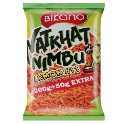 Bikano Natkhat Nimbu 250gm (200 gm + Extra 50 gm)-(VS)
