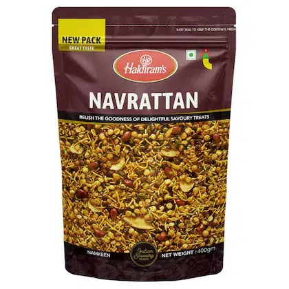 Haldiram Delhi Navrattan Mixture 400 gm-(VS)