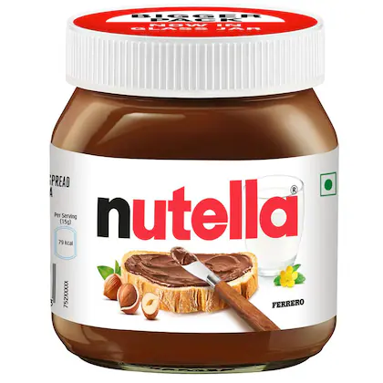 Nutella Ferrero Hazelnut Spread With Cocoa 350 gm-(VS)
