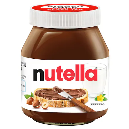 Nutella Ferrero Hazelnut Spread With Cocoa 180 gm-(VS)
