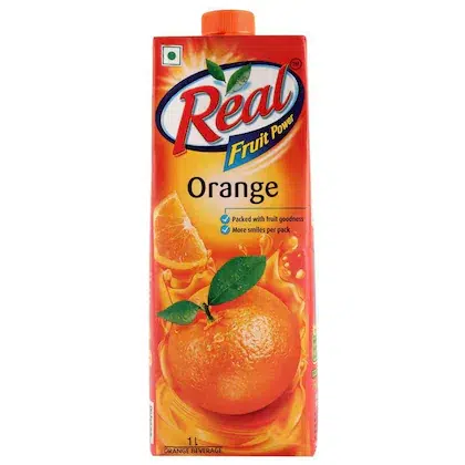 Real Fruit Power Orange Juice 1 L-(VS)
