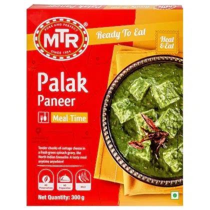 MTR Ready To Eat Palak Paneer 300 gm-(VS)