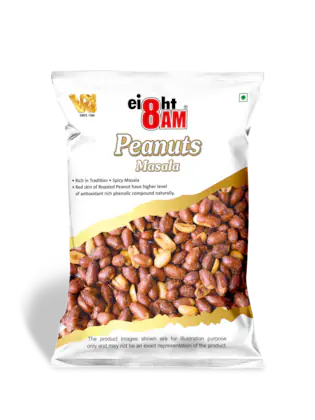 8AM Peanut Masala, Tasty and Crunchy Nuts-(VS)