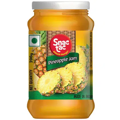 Snac Tac Pineapple Jam 200 gm-(VS)