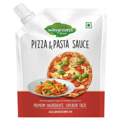 Wingreens Farms Pizza & Pasta Sauce 180 gm-(VS)