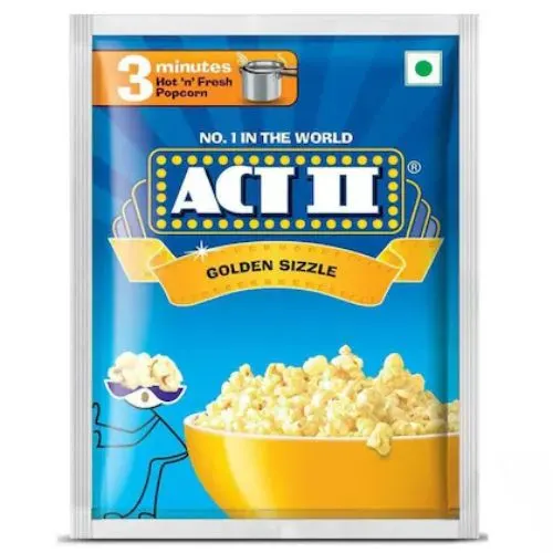 Act II Golden Sizzle Instant Popcorn 30 g-(VS)