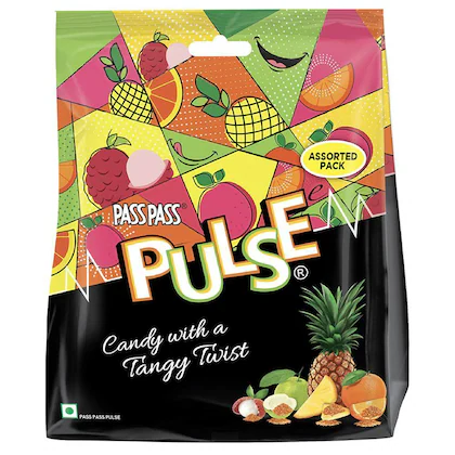 Pulse Assorted Candy Pack 190 gm-(VS)