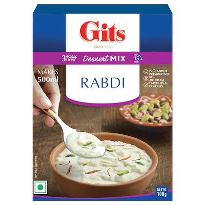 Gits Rabdi Dessert Mix 100 gm-(VS)