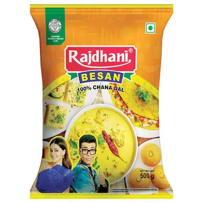 Rajdhani Chana Dal Besan 500 gm-(VS)