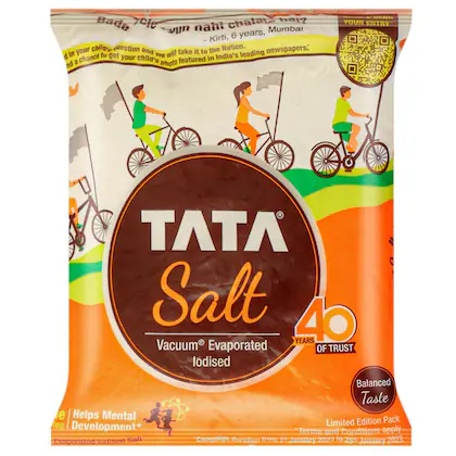 Tata Iodised Salt-Namak 1 kg-(VS)