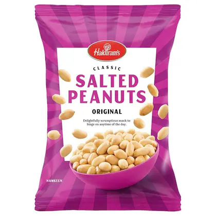 Haldiram Delhi Classic Salted Peanuts 200 gm-(VS)
