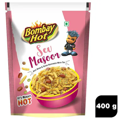 Bombay Hot Sev Masoor 400 gm-(VS)