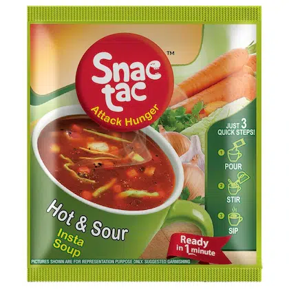 Snac tac Instant Hot & Sour Soup 11 gm-(VS)
