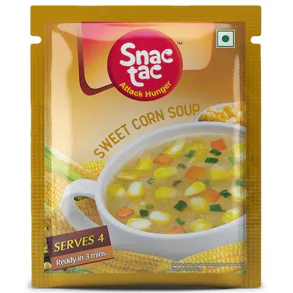 Snactac Sweet Corn Soup 43 gm-(VS)