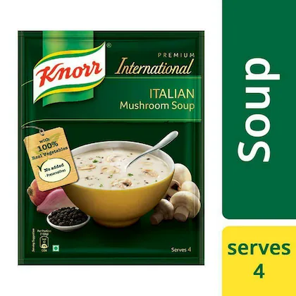 Knorr International Italian Mushroom Instant Soup 46 gm-(VS)