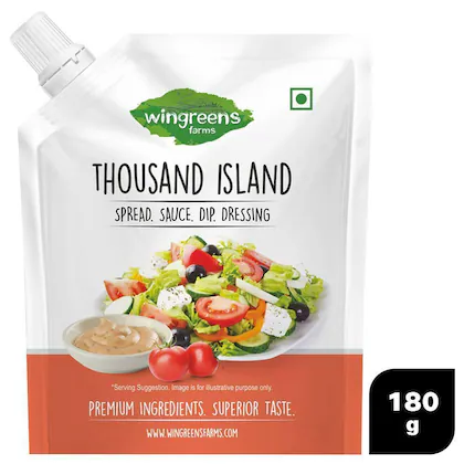 Wingreens Farms Thousand Island Dressing 180 gm-(VS)