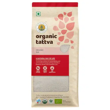 Organic Tattva Suji 500 gm-(VS)