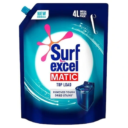 Surf Excel Matic Top Load Liquid Detergent 4 L-(VS)