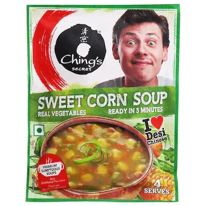 Ching's Secret Sweet Corn Vegetable Soup 55 gm-(VS)