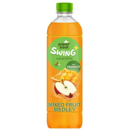 Paper Boat Swing Medley Mixed Fruit Drink 600 ml-(VS)