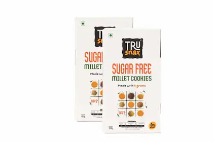 Trusnax Sugarfree Millet Cookies (240gms) - Pack of 2-(VS)