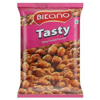 Bikano Tasty Spicy Coated Peanuts 60 gm-(VS)