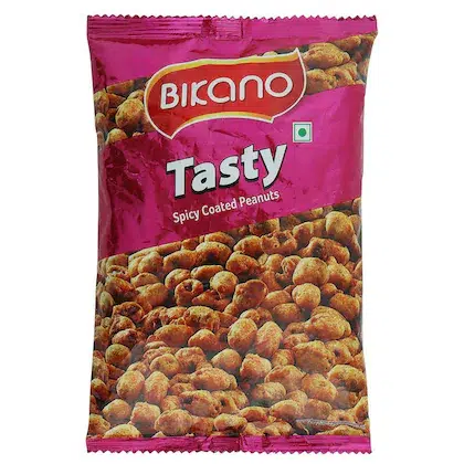 Bikano Tasty Spicy Coated Peanuts 200 gm-(VS)