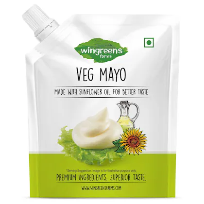 Wingreens Farms Veg Mayo 180 gm-(VS)
