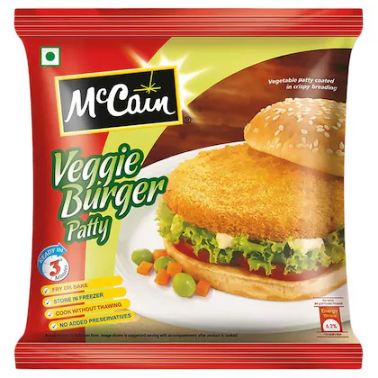 McCain Veggie Burger Patty 360 gm-(VS)