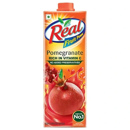 Real Fruit Power Pomegranate Juice 1 L-(VS)