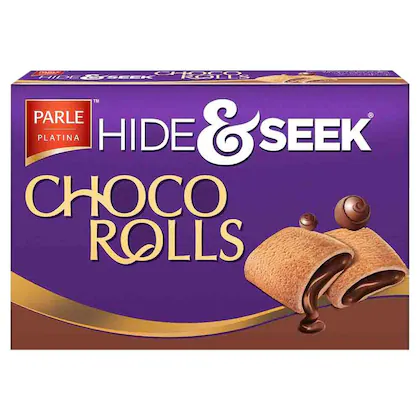 Parle Hide & Seek Choco Rolls 250 g(VS)