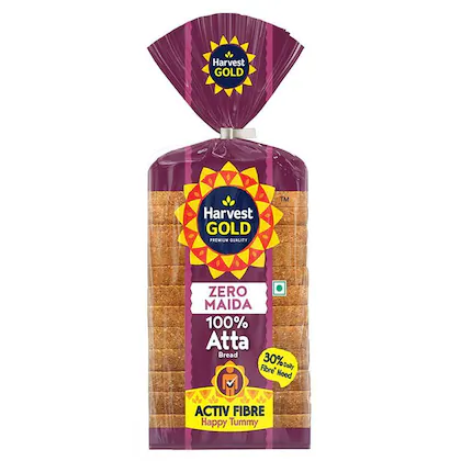 Harvest Gold Premium Quality Atta Bread 450 gm-(VS)
