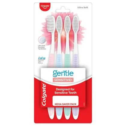 Colgate Sensitive (Soft) Toothbrush (Pack of 4)-(VS)