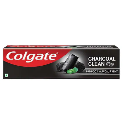 Colgate Bamboo Charcoal and Mint Clean Gel Toothpaste 120 gm-(VS)