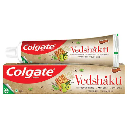 Colgate Swarna Vedshakti Toothpaste 200 gm-(VS)