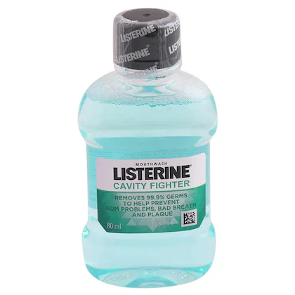 Listerine Cavity Fighter Mouthwash 80 ml-(VS)