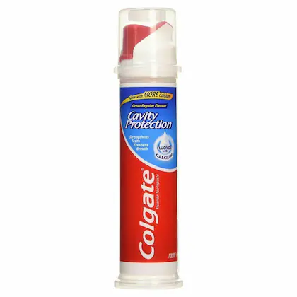 Colgate Cavity Protection Fluoride Toothpaste Pump 100ml-(VS)