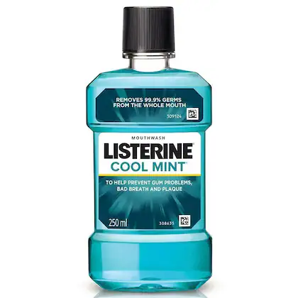 Listerine Cool Mint Mouthwash 250 ml-(VS)