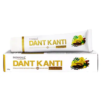 Patanjali Dant Kanti Advanced Dental Cream 100 gm-(VS)