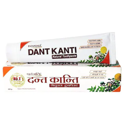 Patanjali Dant Kanti Natural Toothpaste 200 gm-(VS)