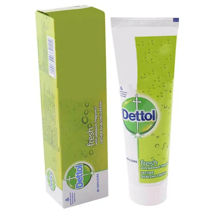 Dettol Fresh Lather Shaving Cream 60 gm-(VS)