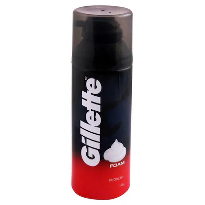 Gillette Regular Shaving Foam 196 gm-(VS)