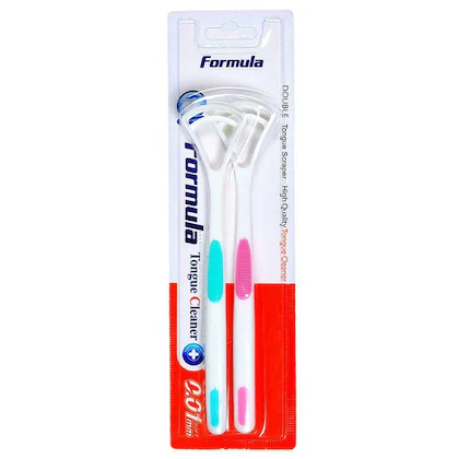 Komals Formula 2 in 1 Tongue Cleaner-(VS)