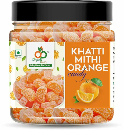 Organic Purify Orange Candy/ SantraToffee / (Pack of 400gm)-(VS)