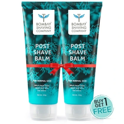 Bombay Shaving Company Post-Shave Balm | After-Shave Care | 100ml-Buy 1 Get 1 Free-(VS)