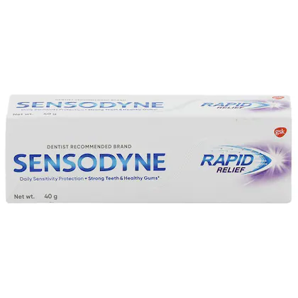 Sensodyne Rapid Relief Toothpaste 40 gm-(VS)