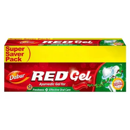 Dabur Red Gel Toothpaste 150 gm (Pack of 2)-(VS)