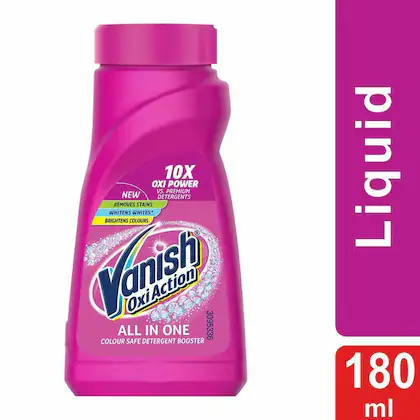 Vanish Oxi Action Liquid Stain Remover 180 ml-(VS)